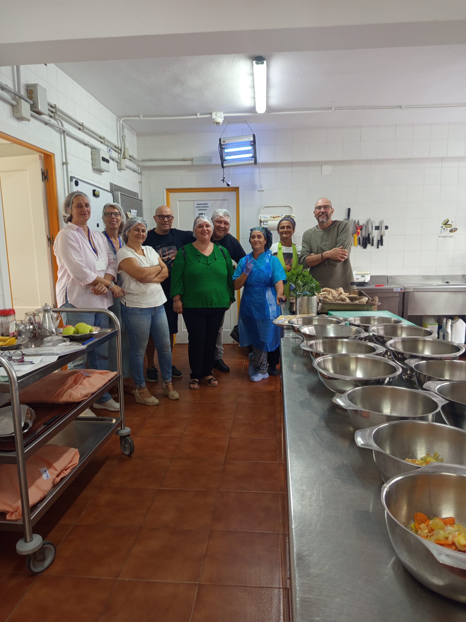 Visita al comedor escolar